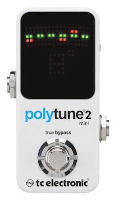 tc electronic | polytune 2 mini ポリフォニックチューナー infini 